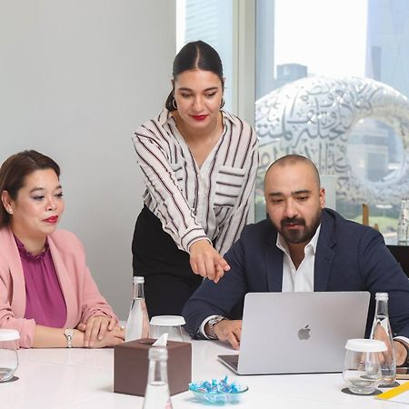 Nassima Tower Hotel Apartments Dubai Exterior photo A meeting at the office of the United Arab Emirates Ministry of Health and Prevention